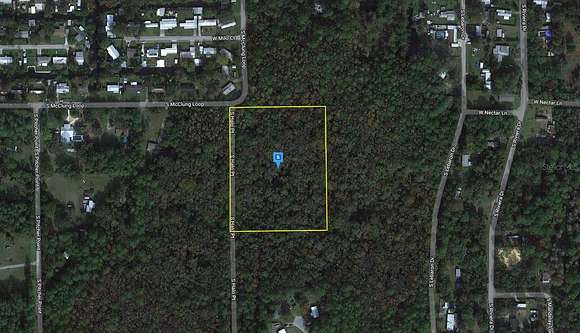 5.02 Acres of Land for Sale in Homosassa, Florida