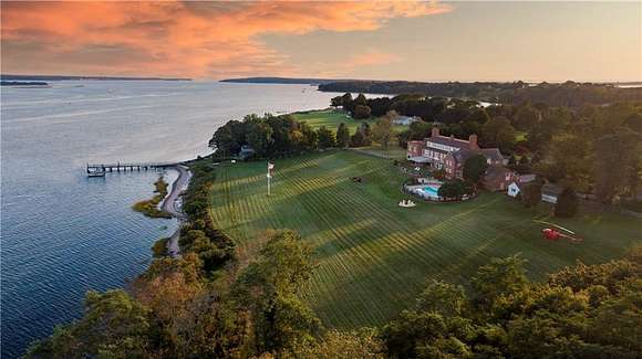 12.29 Acres of Land with Home for Sale in Bristol, Rhode Island