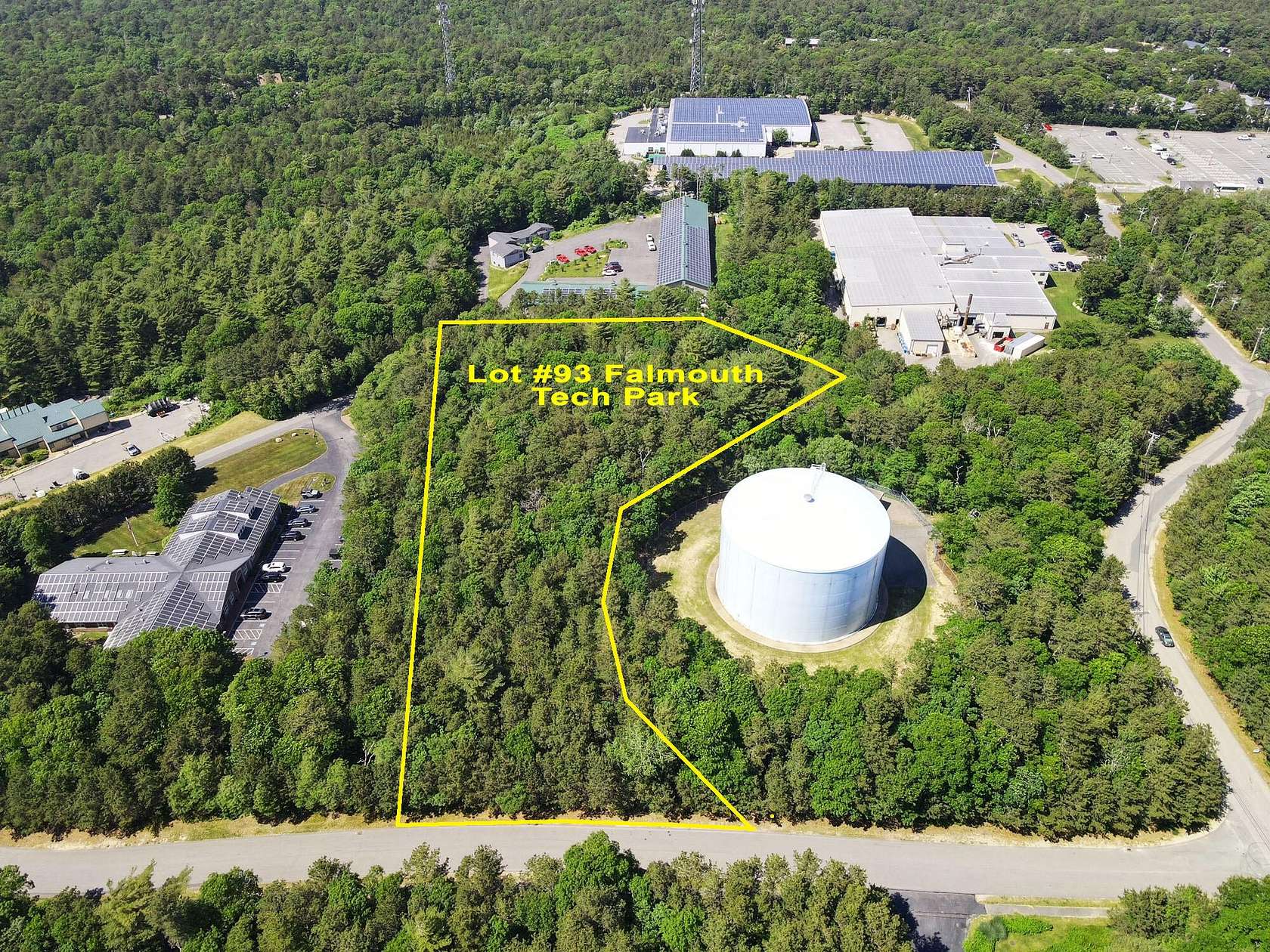 2.62 Acres of Commercial Land for Sale in East Falmouth, Massachusetts