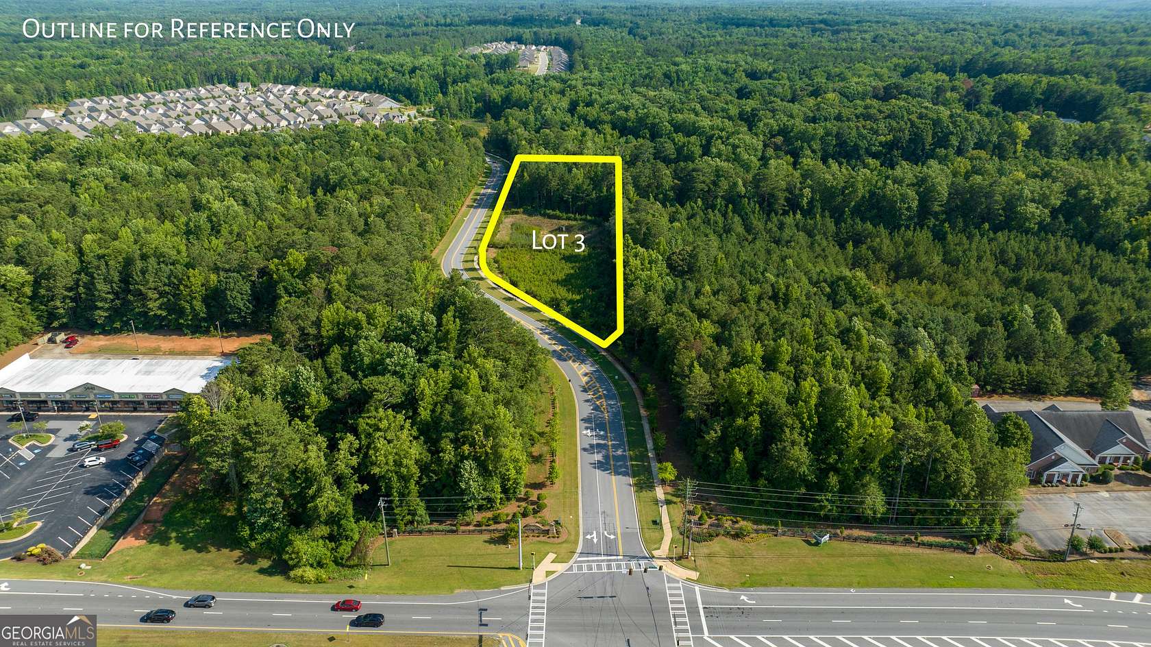 2.86 Acres of Commercial Land for Sale in Sharpsburg, Georgia