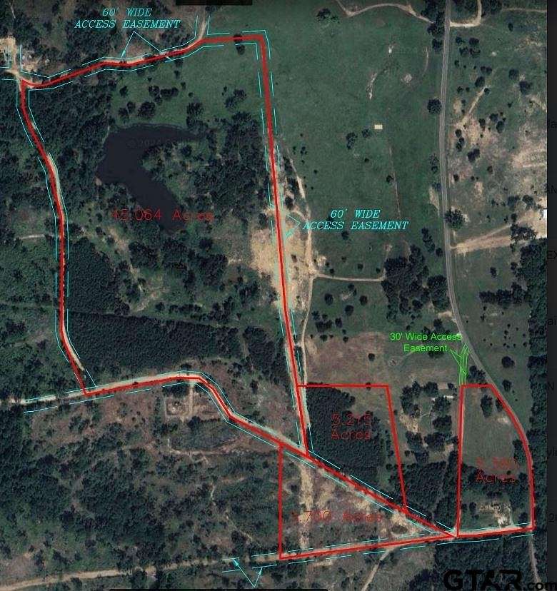 5.7 Acres of Land for Sale in Kilgore, Texas