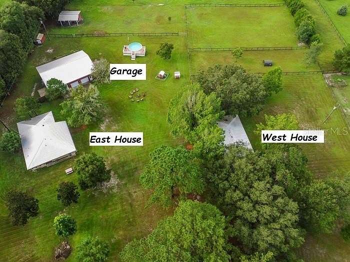 9.3 Acres of Land with Home for Sale in Williston, Florida