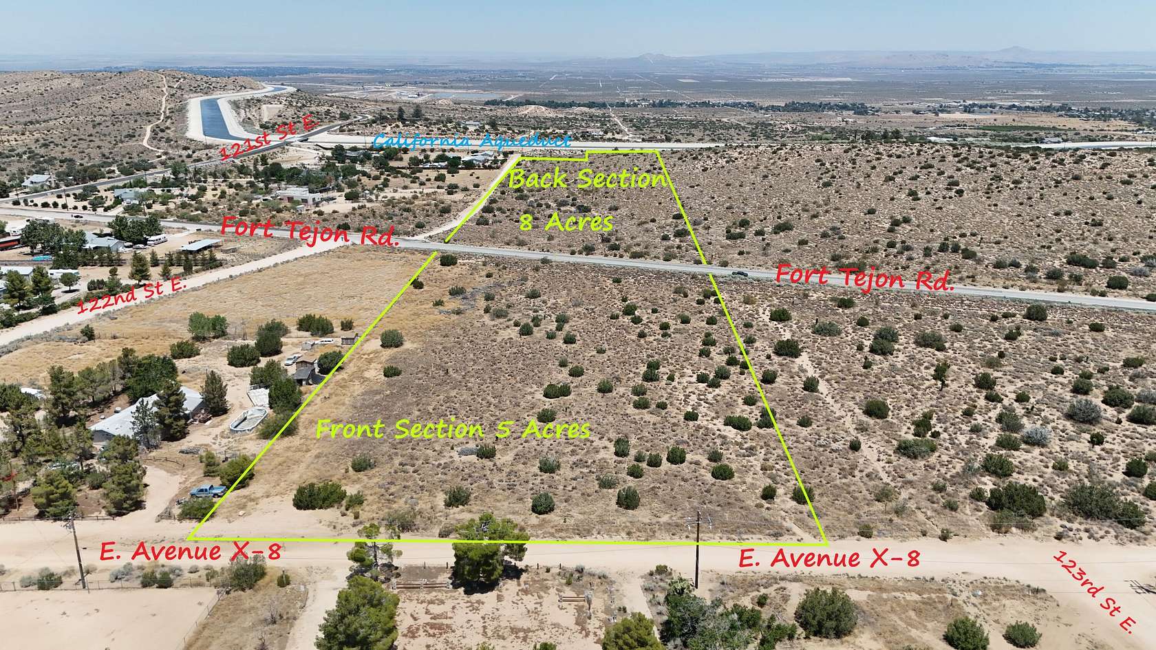 13.139 Acres of Land for Sale in Pearblossom, California