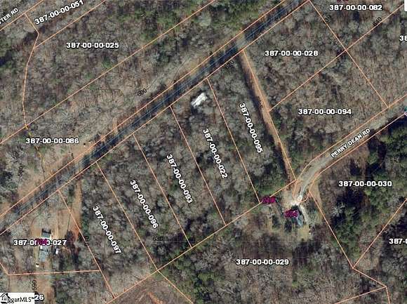 1.7 Acres of Residential Land for Sale in Laurens, South Carolina