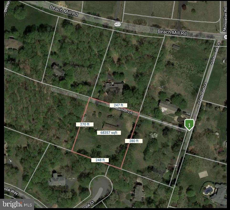 1.5 Acres of Residential Land for Sale in Great Falls, Virginia