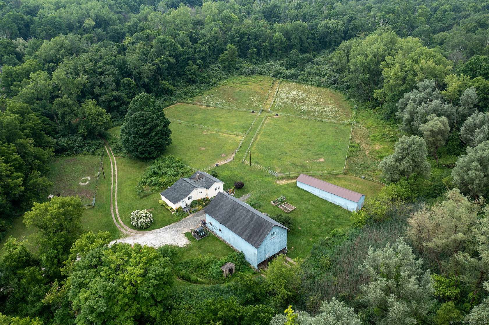 15 Acres of Land with Home for Sale in New Milford, Connecticut