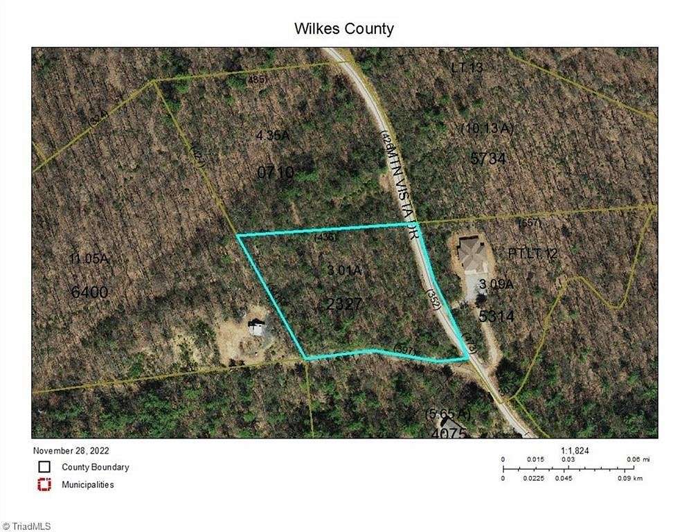 3.01 Acres of Residential Land for Sale in McGrady, North Carolina