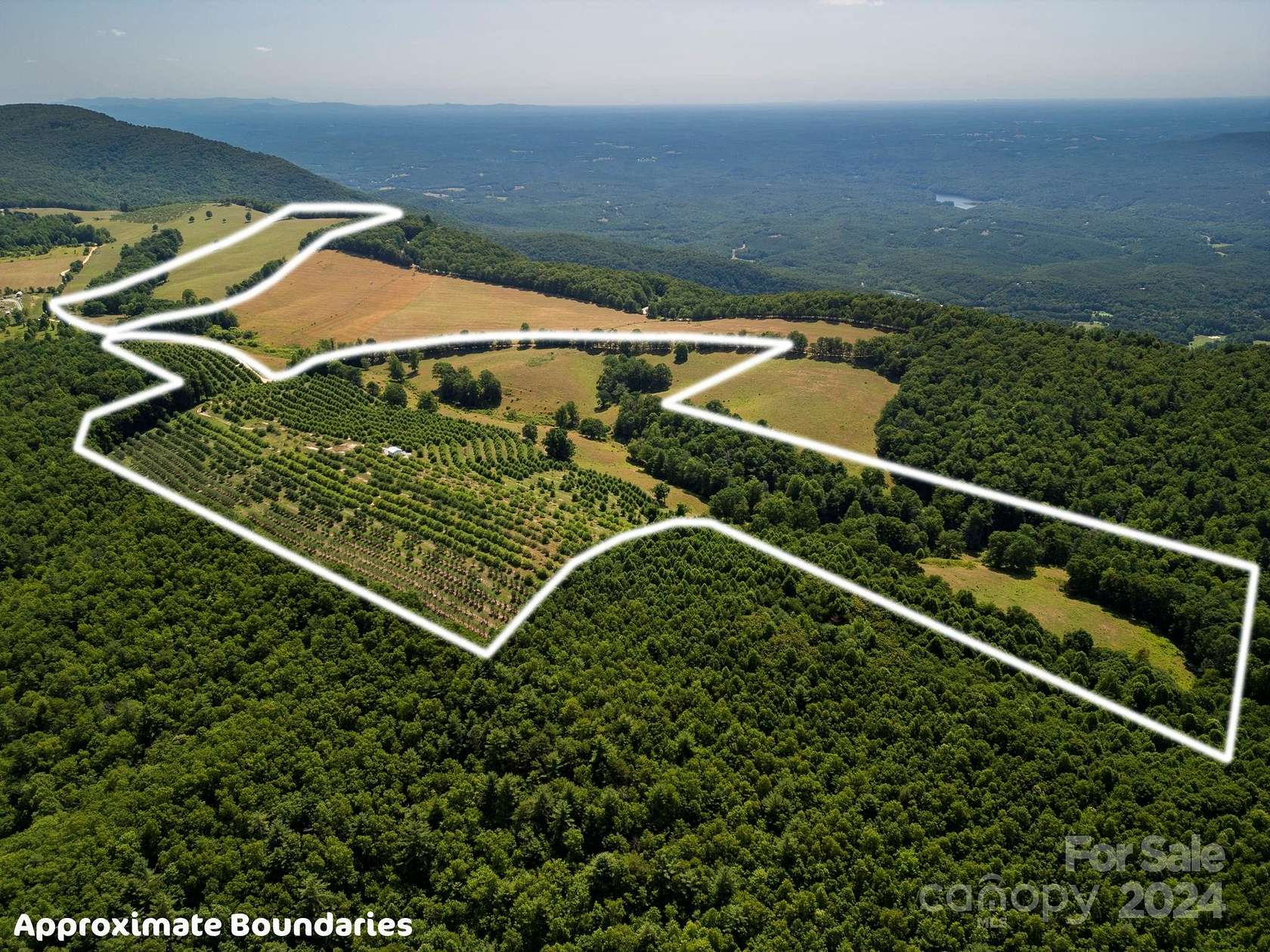 84.43 Acres of Recreational Land & Farm for Sale in Hendersonville, North Carolina