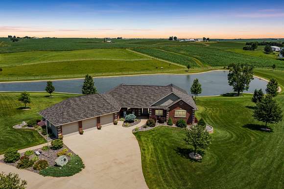 20 Acres of Agricultural Land with Home for Sale in Bernard, Iowa