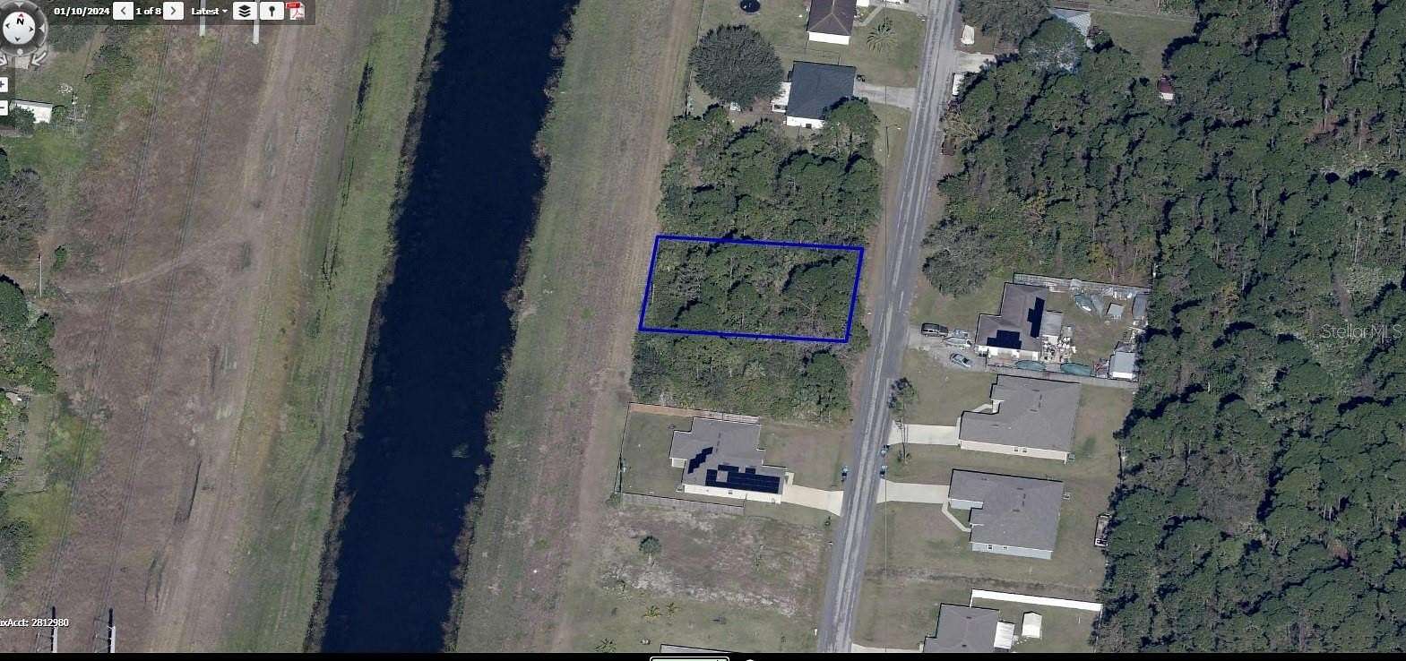 0.24 Acres of Residential Land for Sale in Palm Bay, Florida