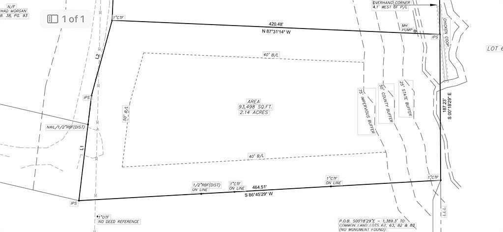 2.14 Acres of Land for Sale in Canton, Georgia