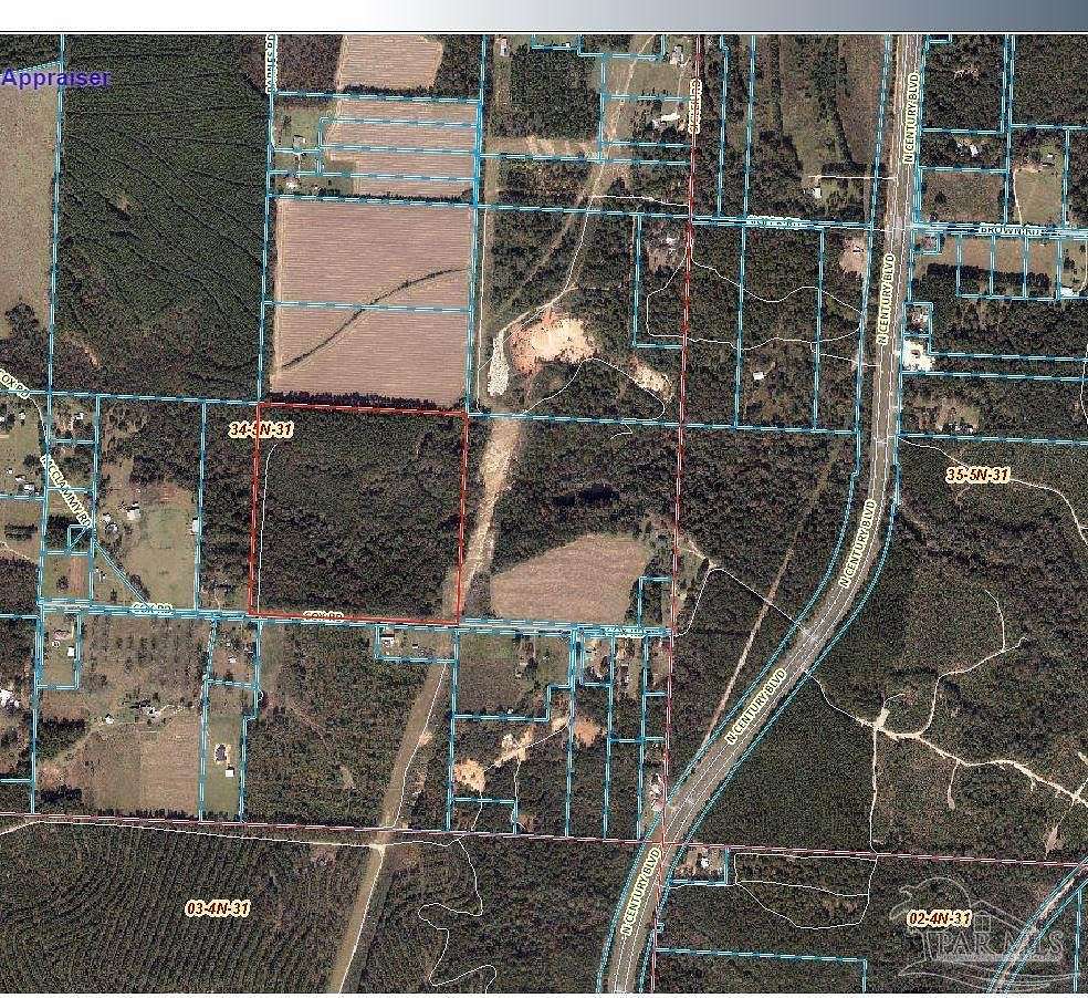 40 Acres of Recreational Land for Sale in Century, Florida