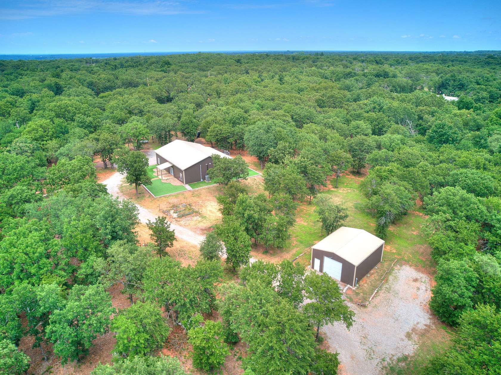 6 Acres of Land with Home for Sale in Lexington, Oklahoma