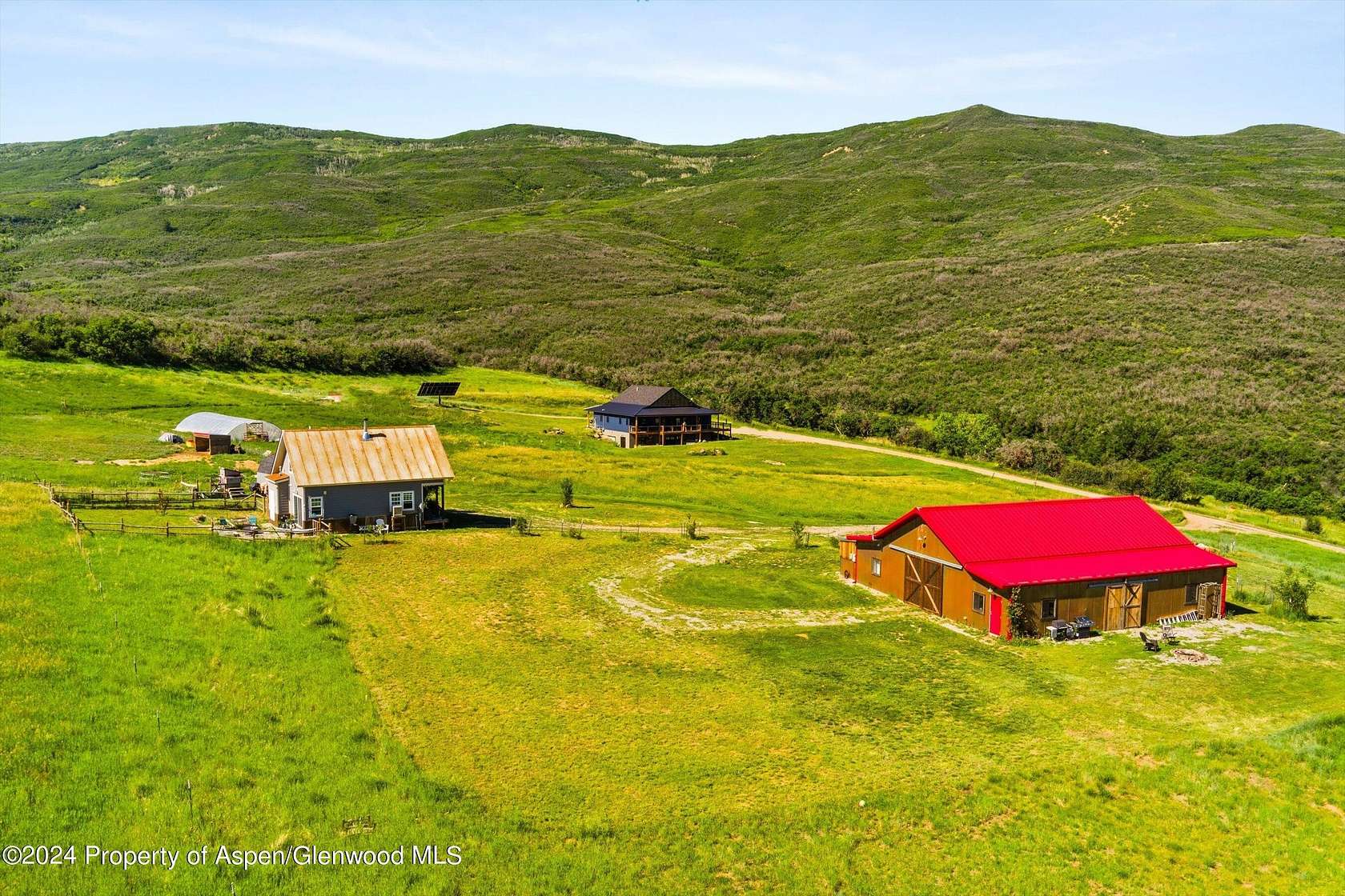 242 Acres of Land with Home for Sale in New Castle, Colorado