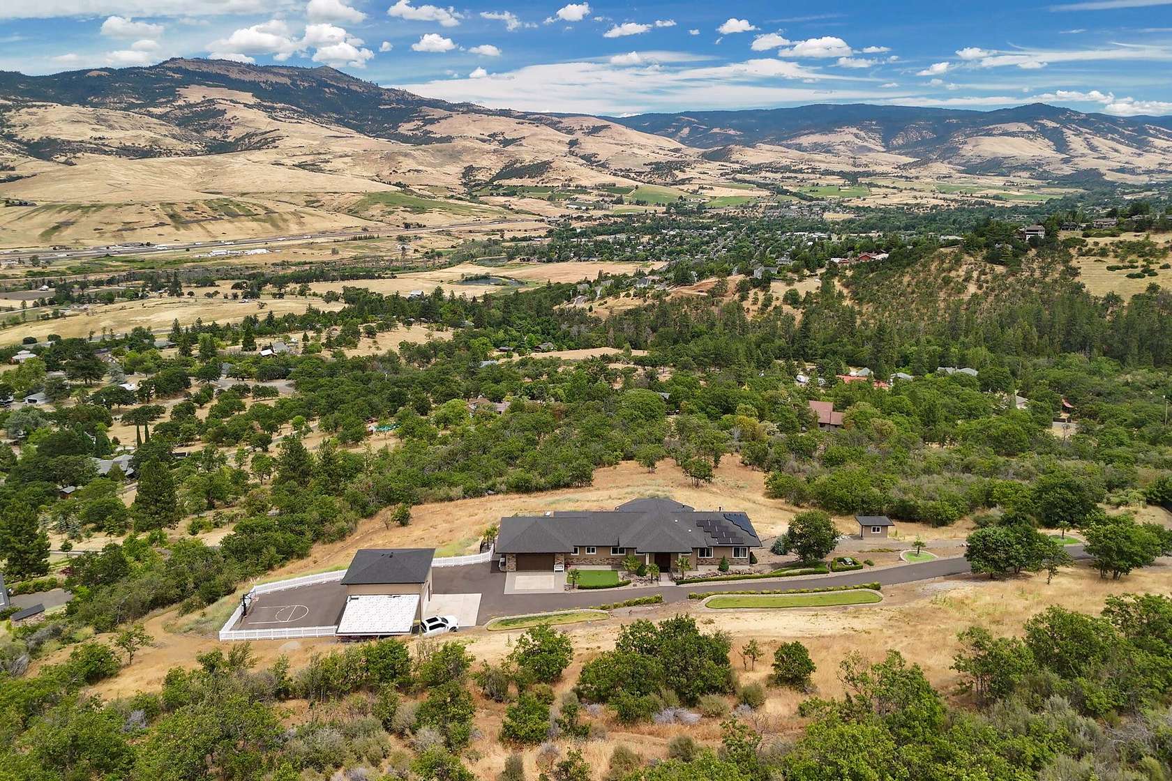 12.29 Acres of Land with Home for Sale in Ashland, Oregon