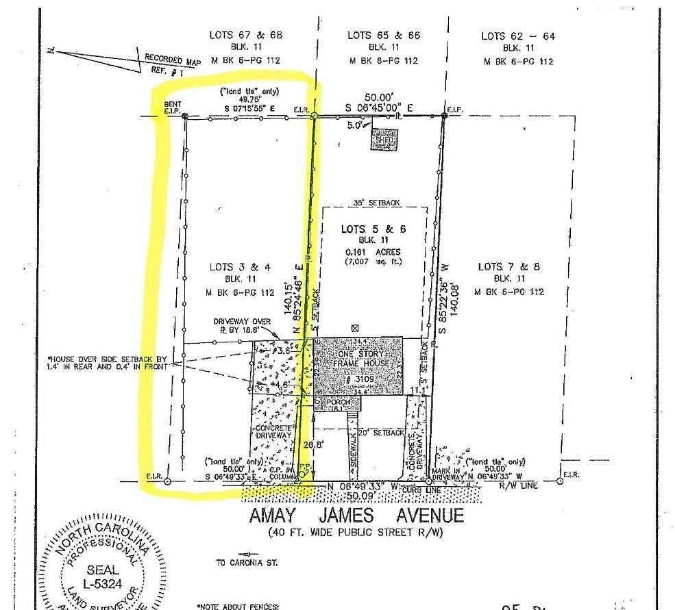 0.16 Acres of Land for Sale in Charlotte, North Carolina