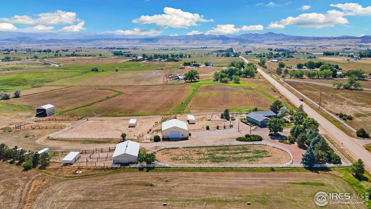 23.93 Acres of Agricultural Land with Home for Sale in Fort Collins, Colorado