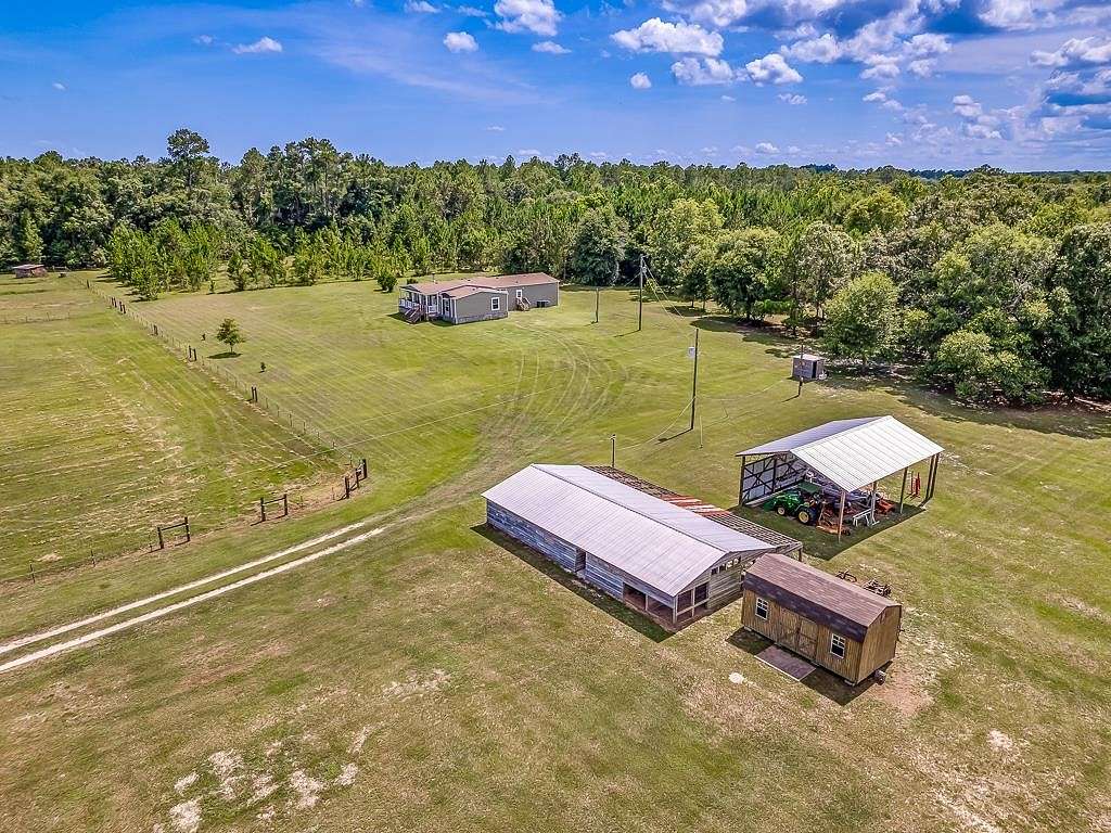 46.06 Acres of Land with Home for Sale in Crawfordville, Florida