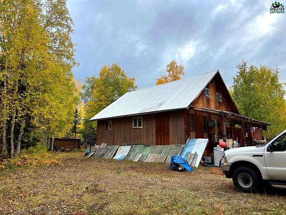 5 Acres of Residential Land with Home for Sale in Nenana, Alaska