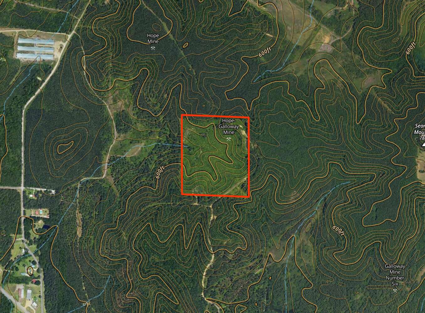 35 Acres of Recreational Land for Sale in Carbon Hill, Alabama