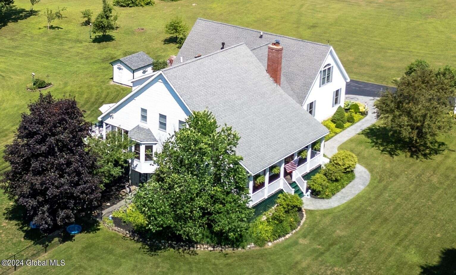 4.65 Acres of Residential Land with Home for Sale in Saratoga Springs, New York