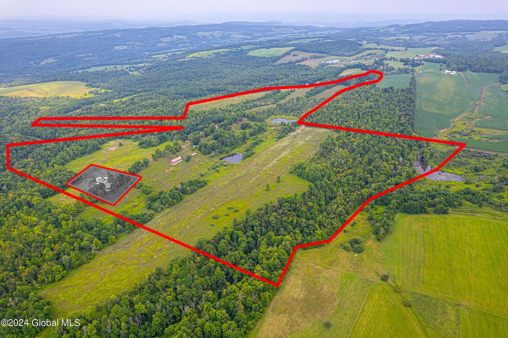 251 Acres of Recreational Land with Home for Sale in Warren, New York