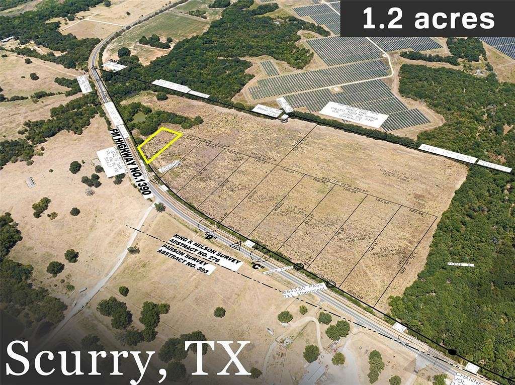 1.219 Acres of Residential Land for Sale in Scurry, Texas