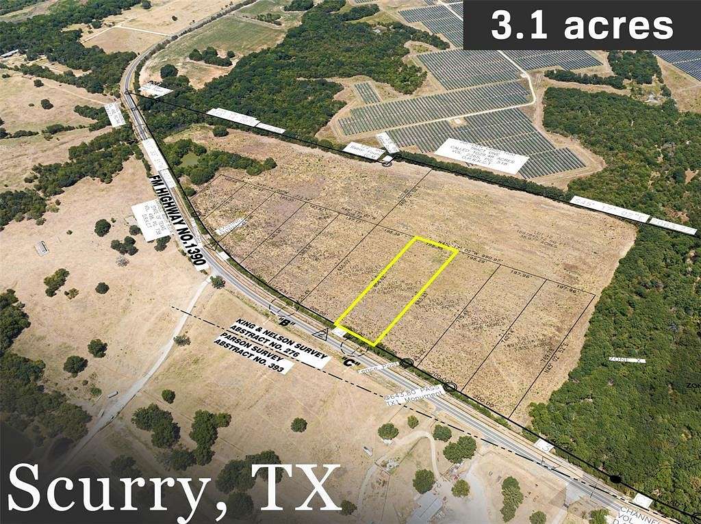 3.051 Acres of Residential Land for Sale in Scurry, Texas