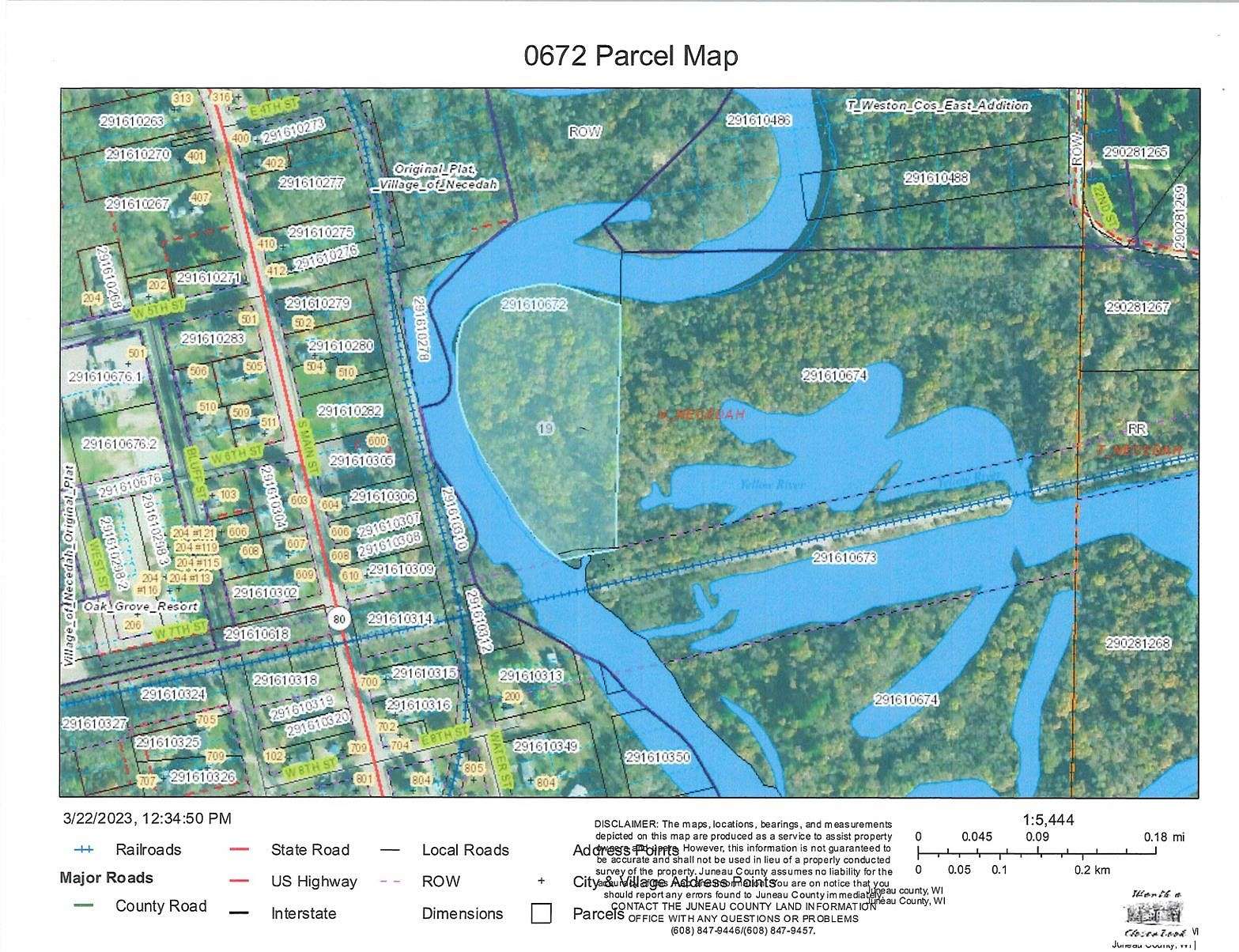 6.55 Acres of Recreational Land for Sale in Necedah, Wisconsin