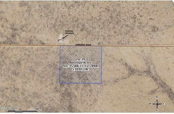 10 Acres of Recreational Land for Sale in Dell City, Texas