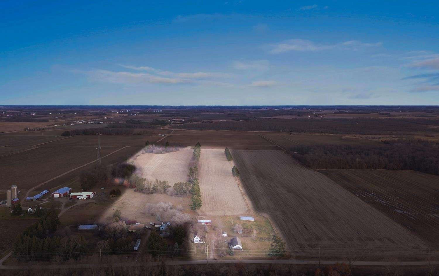 36.84 Acres of Agricultural Land for Sale in Berlin, Wisconsin