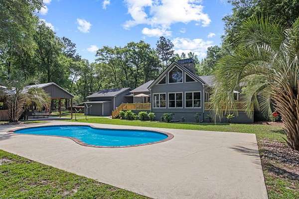 15.2 Acres of Recreational Land with Home for Sale in Garnett, South Carolina