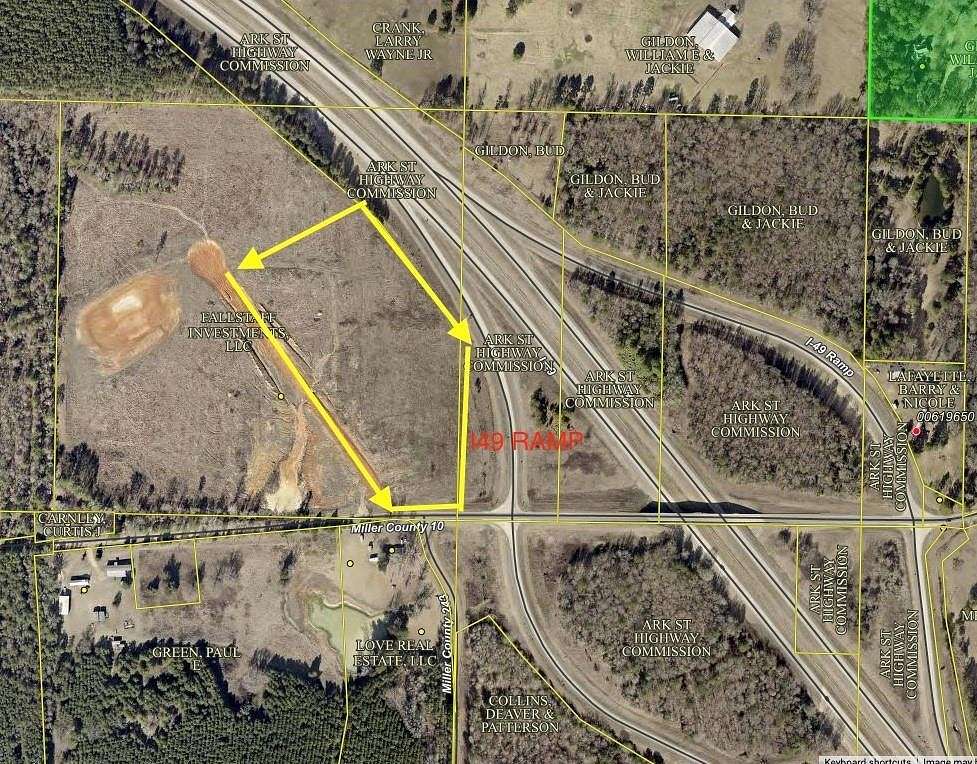 9.23 Acres of Commercial Land for Sale in Texarkana, Arkansas