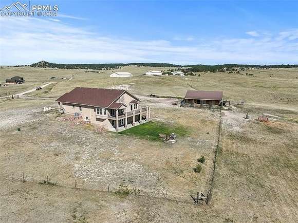 40 Acres of Agricultural Land with Home for Sale in Peyton, Colorado