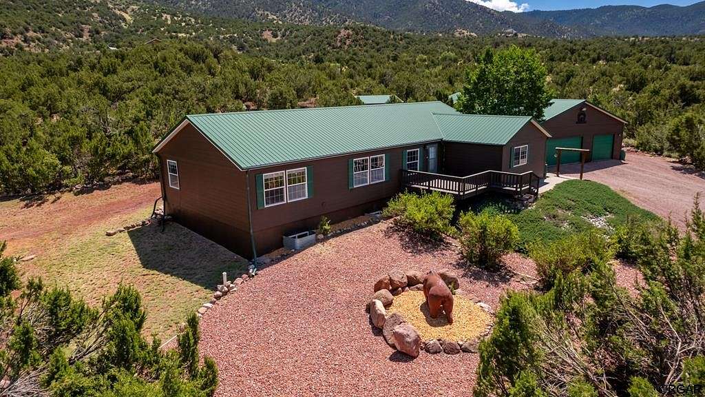 35.1 Acres of Recreational Land with Home for Sale in Cañon City, Colorado