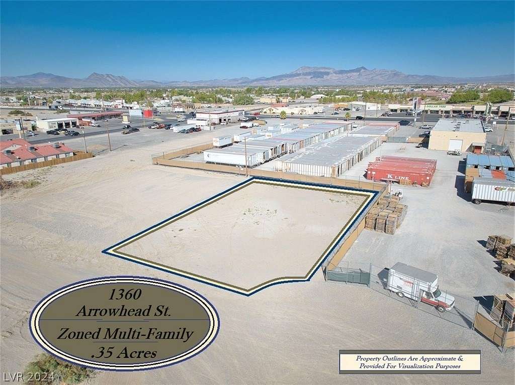 0.357 Acres of Residential Land for Sale in Pahrump, Nevada