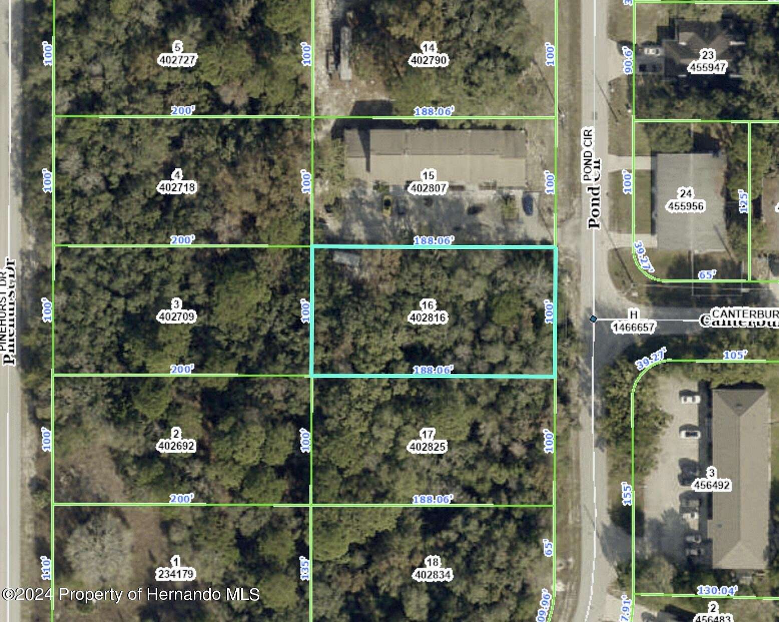 0.459 Acres of Residential Land for Sale in Spring Hill, Florida
