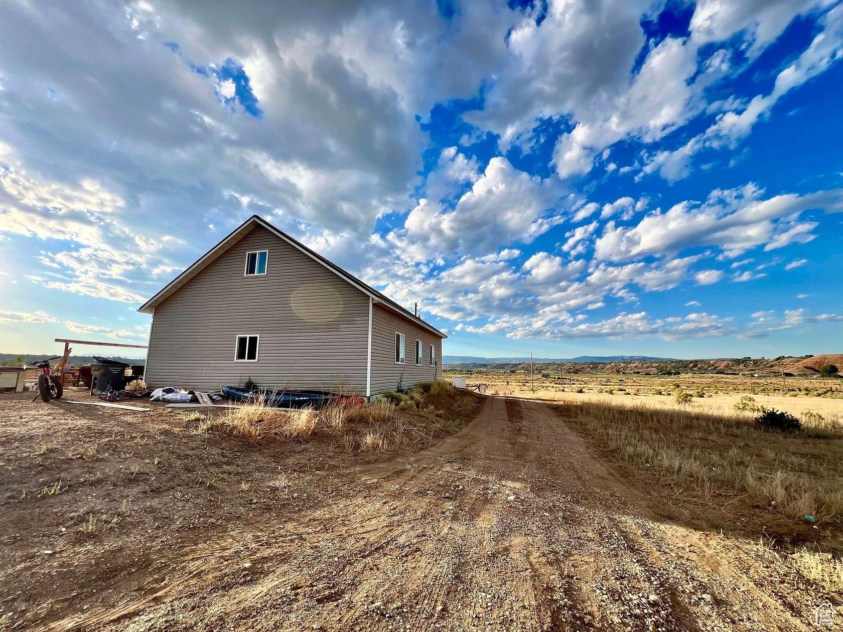 13.08 Acres of Land with Home for Sale in Roosevelt, Utah