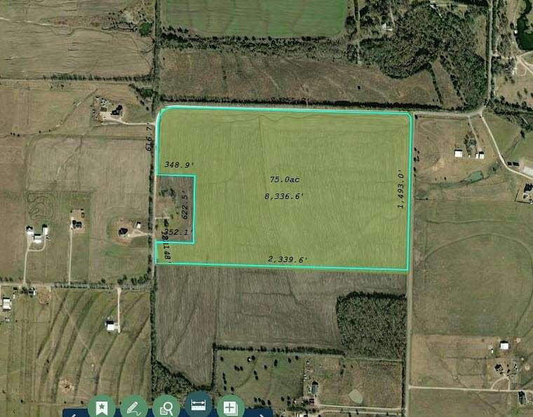 70.59 Acres of Land for Sale in Van Alstyne, Texas
