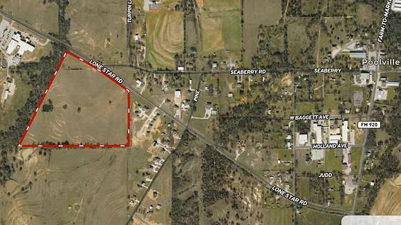 31.837 Acres of Mixed-Use Land for Sale in Poolville, Texas
