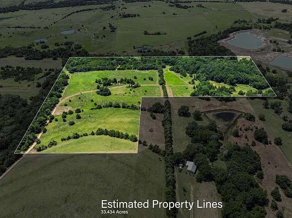 33.4 Acres of Recreational & Residential Land for Sale in Round Top, Texas
