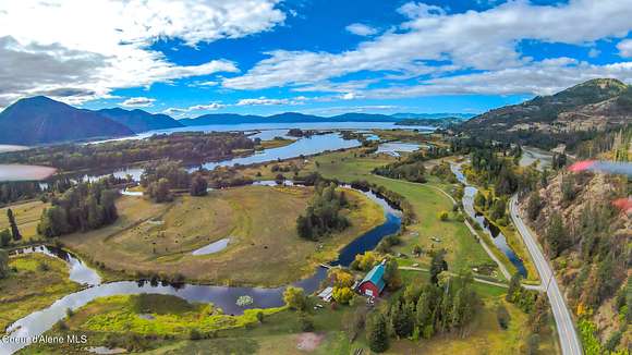 122.84 Acres of Recreational Land with Home for Sale in Clark Fork, Idaho