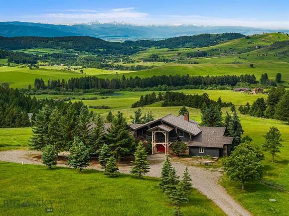 43.1 Acres of Land with Home for Sale in Bozeman, Montana