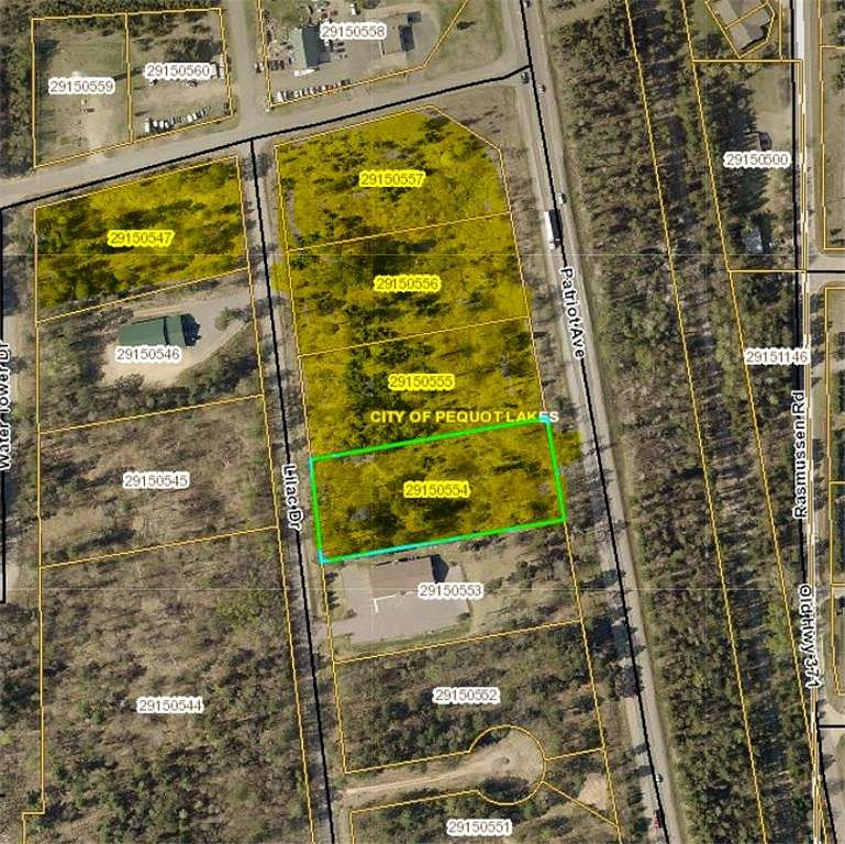 1.575 Acres of Land for Sale in Pequot Lakes, Minnesota