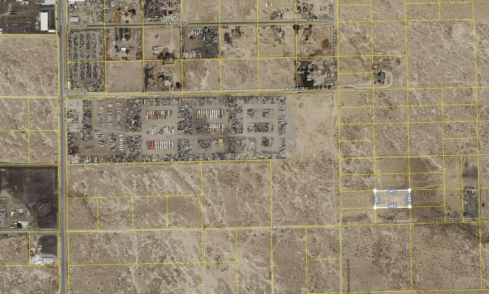 1.29 Acres of Commercial Land for Sale in Lancaster, California