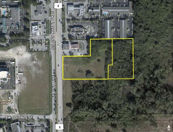 4.09 Acres of Commercial Land for Sale in Florida City, Florida