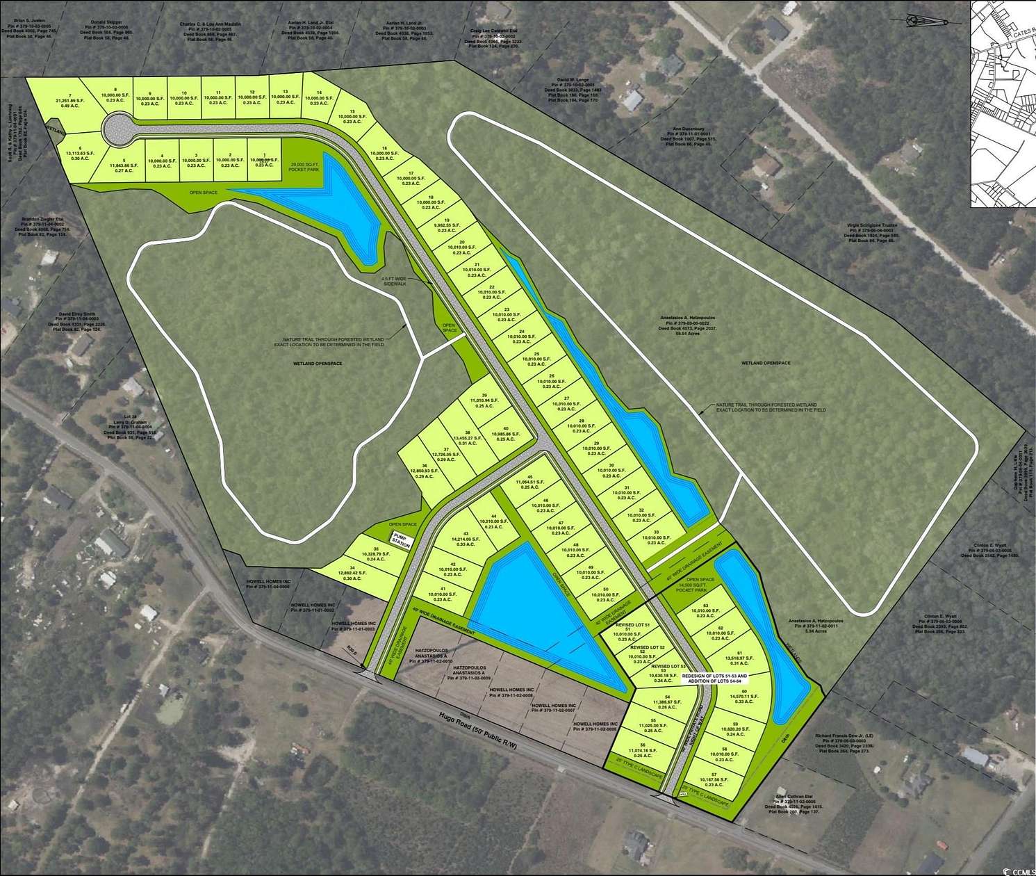 65.49 Acres of Land for Sale in Conway, South Carolina