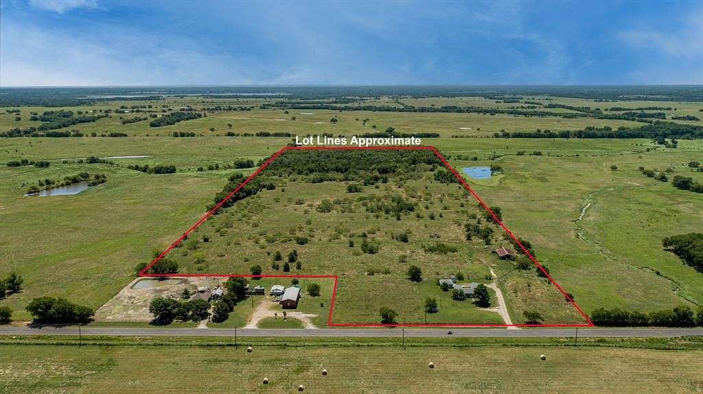47.79 Acres of Agricultural Land with Home for Sale in Terrell, Texas