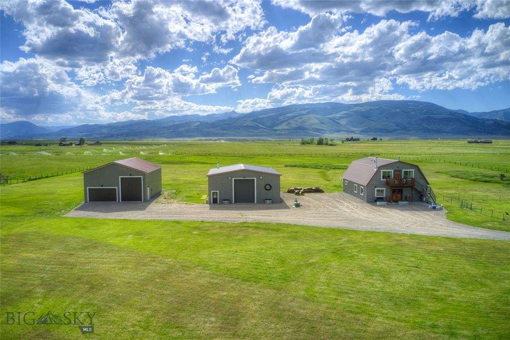 10 Acres of Land with Home for Sale in Livingston, Montana