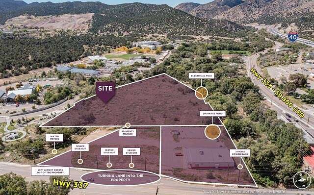 0.71 Acres of Commercial Land for Sale in Tijeras, New Mexico